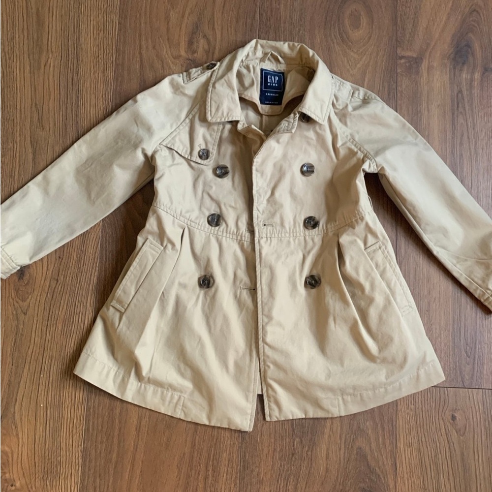 GAP Kids Beige Trench Jacket